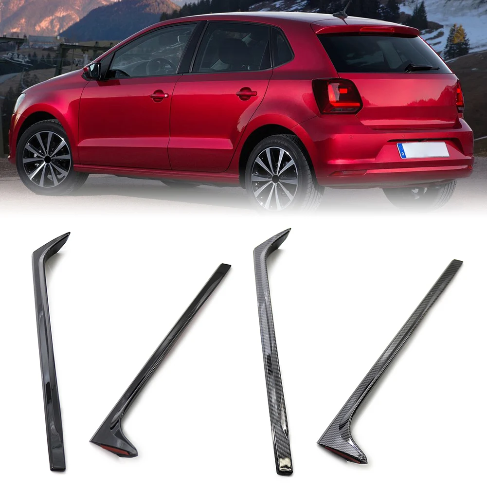 Car ABS Rear Window Side Spoiler Canard Splitter Trim For VW Polo MK5 2011 2012 2013 2014 2015 2016 2017 Black/Carbon Fiber 2pcs
Car ABS Rear Window Side Spoiler Canard Splitter Trim For VW Polo MK5 2011 2012 2013 2014 2015 2016 2017 Black/Carbon Fiber 2pcs