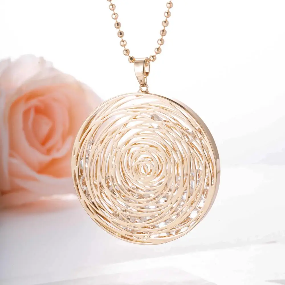 Rose Gold Hollow Flower Pendant Necklace Sweater Long Sweater Jewelry Geometric Crystal Necklace For Women Gift 2018 New Fashion
Rose Gold Hollow Flower Pendant Necklace Sweater Long Sweater Jewelry Geometric Crystal Necklace For Women Gift 2018 New Fashion