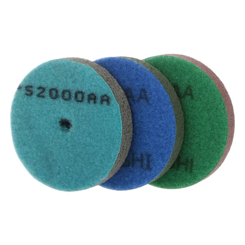 3" Diamond Marble Polishing Pad Sponge Granite Grinding Concrete Floor Abrasive Nylon Fiber Clean Stone Disc
3" Diamond Marble Polishing Pad Sponge Granite Grinding Concrete Floor Abrasive Nylon Fiber Clean Stone Disc