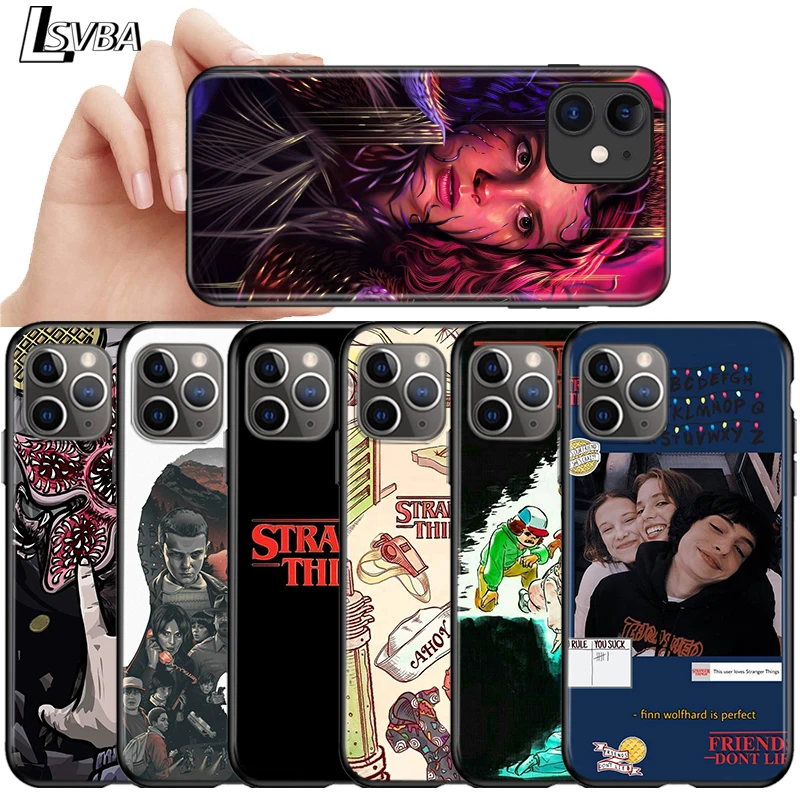 Stranger Things For Apple iPhone 12 11 Pro Max mini XS Max XR X 8 7 6 6S Plus 5S SE 2020 Soft Black Phone Case
Stranger Things For Apple iPhone 12 11 Pro Max mini XS Max XR X 8 7 6 6S Plus 5S SE 2020 Soft Black Phone Case