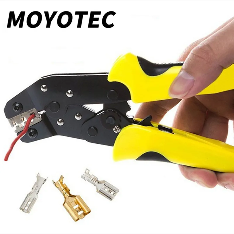 MOYOTEC Crimping Pliers Terminal Multi-functional Insert spring Clamp Tools Insulated Terminal Pliers Tools Practical Hand Tool
MOYOTEC Crimping Pliers Terminal Multi-functional Insert spring Clamp Tools Insulated Terminal Pliers Tools Practical Hand Tool
