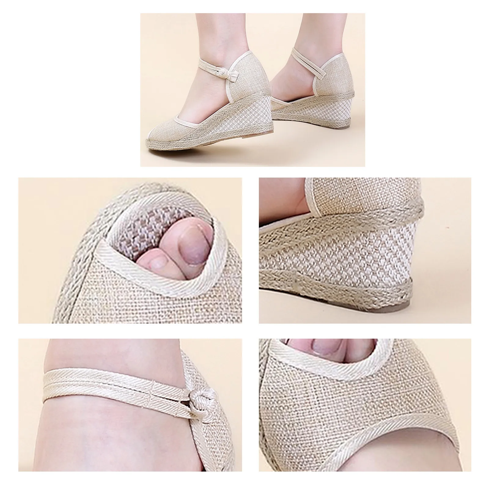 Sandals Summer Women's Slippers Wedge Pointed Open Toe Lace-up Casual Sandals Fashion Girl Slippers 2021
Sandals Summer Women's Slippers Wedge Pointed Open Toe Lace-up Casual Sandals Fashion Girl Slippers 2021