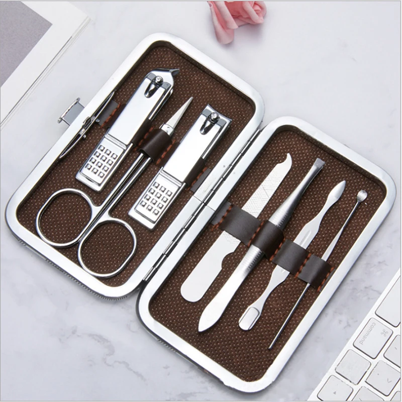 7PCS/14PCS Nail Clipper Set Nail Manicure Scissors Kit Stainless Steel Knife Multi-function Case Beauty Nail Toe Ear Care Tool
7PCS/14PCS Nail Clipper Set Nail Manicure Scissors Kit Stainless Steel Knife Multi-function Case Beauty Nail Toe Ear Care Tool