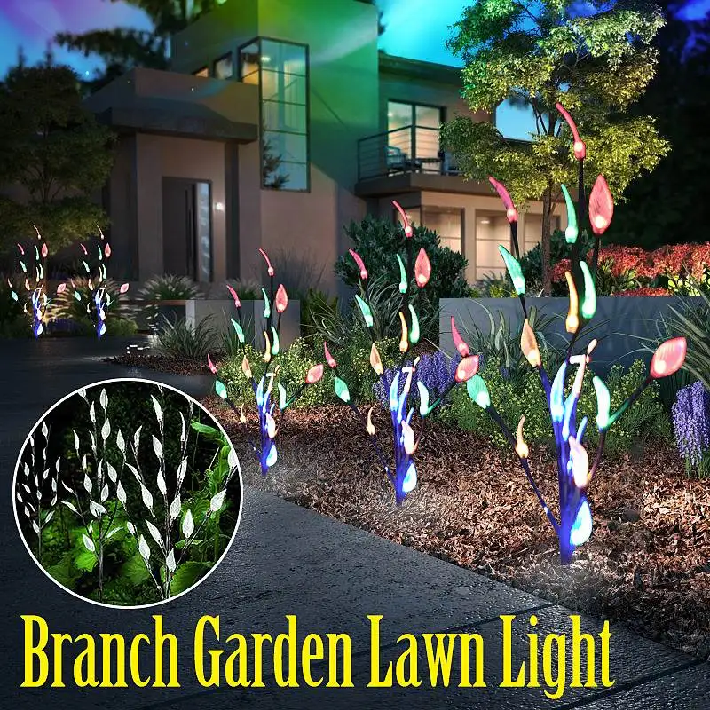 Waterproof Outdoor Lamp LED Solar Lamp Colorful Branch Lamp LED Solar Light Garden Lawn Outdoor Landscape Lamp Home Decor
Waterproof Outdoor Lamp LED Solar Lamp Colorful Branch Lamp LED Solar Light Garden Lawn Outdoor Landscape Lamp Home Decor
