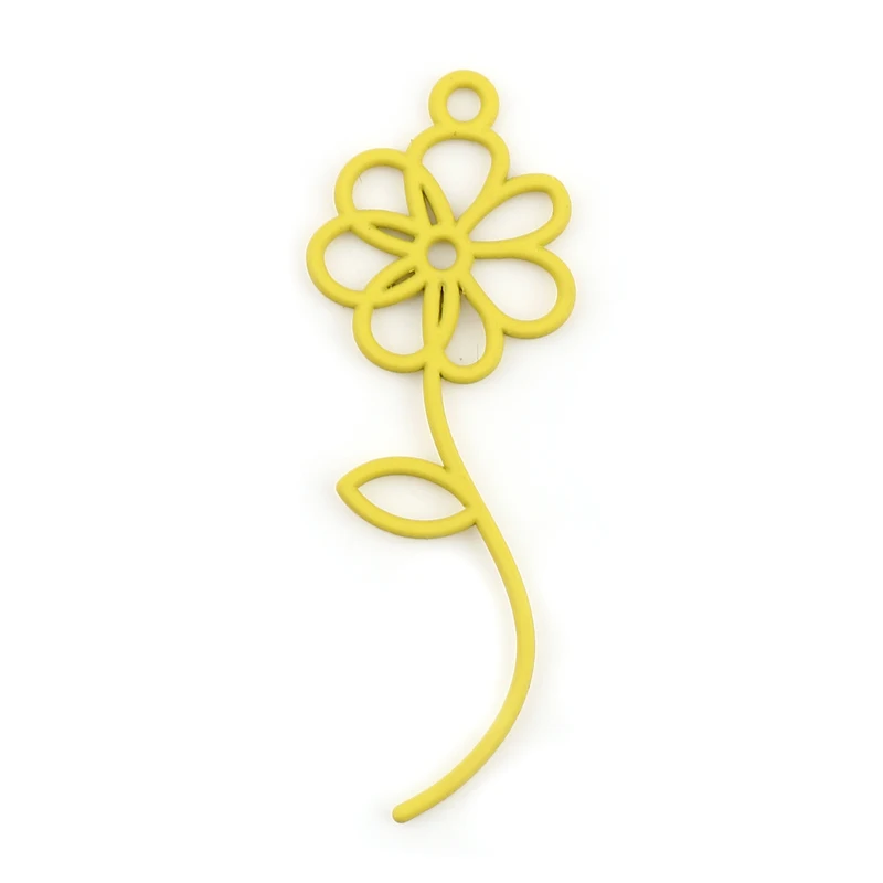 5pcs Brass Flower Charms Diy Jelwery Hollow Flower Charms Jewelry Accessories Charm Filigree Jewelry Making Decoration 1.6*4.5cm
5pcs Brass Flower Charms Diy Jelwery Hollow Flower Charms Jewelry Accessories Charm Filigree Jewelry Making Decoration 1.6*4.5cm