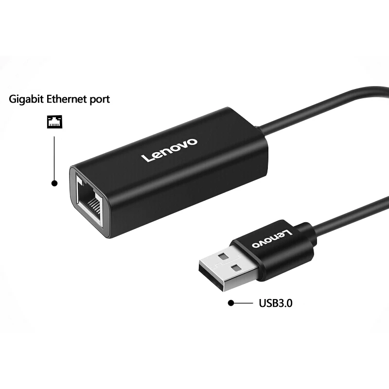 Lenovo USB3.0 Hub Convert RJ45 Gigabit Ethernet to interface Adapter Aluminum Docking Station Hub for MacBook Pro and Laptops
Lenovo USB3.0 Hub Convert RJ45 Gigabit Ethernet to interface Adapter Aluminum Docking Station Hub for MacBook Pro and Laptops