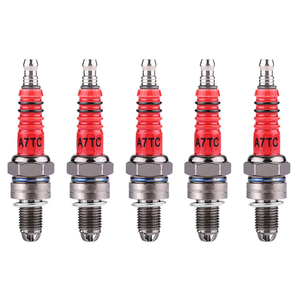 5Pcs Spark Plug Racing Spark Plug With 3 Electrode Spark Plugs For Scooter GY6 50CC 125CC 150CC Dropshipping
5Pcs Spark Plug Racing Spark Plug With 3 Electrode Spark Plugs For Scooter GY6 50CC 125CC 150CC Dropshipping