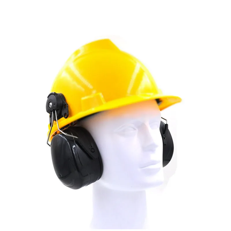 New Anti-noise On-Helmet Earmuffs Ear Protector For Safety Helmet Cap Use Factory Construction Work Safety Hearing Protection
New Anti-noise On-Helmet Earmuffs Ear Protector For Safety Helmet Cap Use Factory Construction Work Safety Hearing Protection