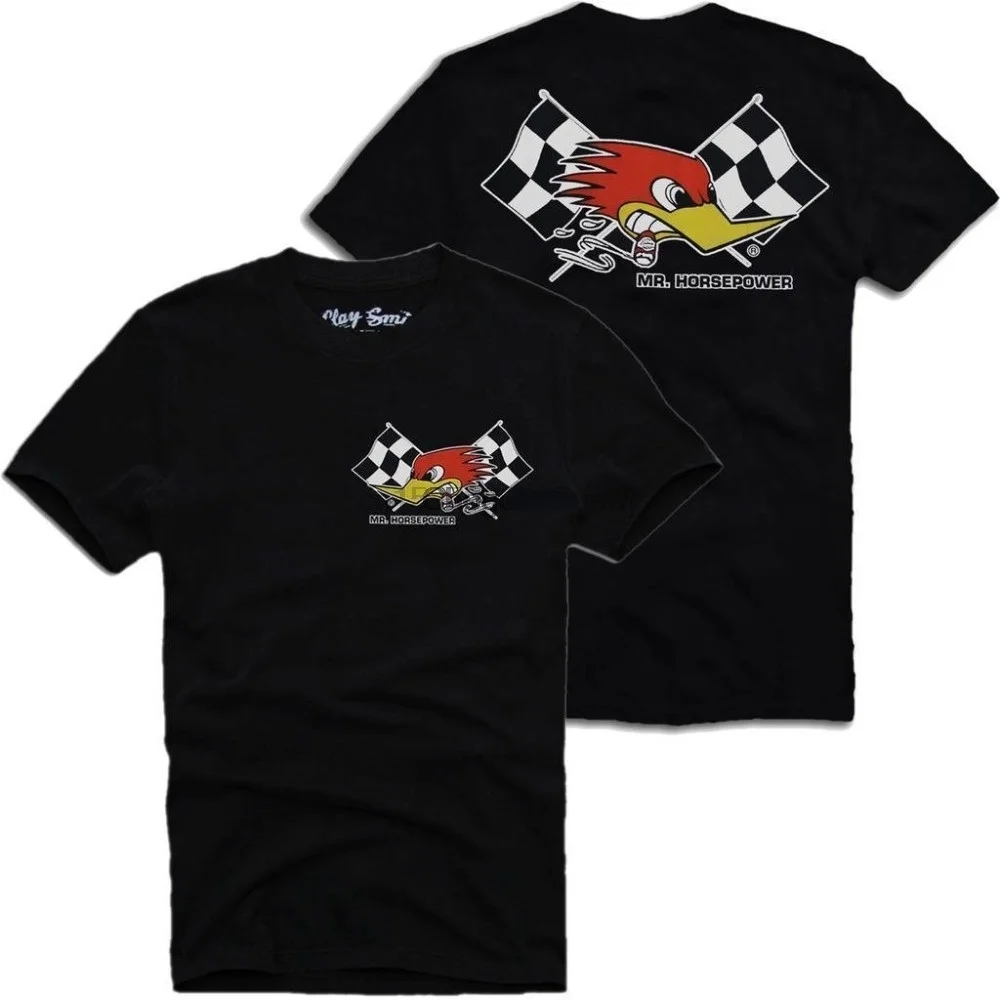Clay Smith Vintage Racing T-Shirt Mr . Horsepower 
Clay Smith Vintage Racing T-Shirt Mr . Horsepower