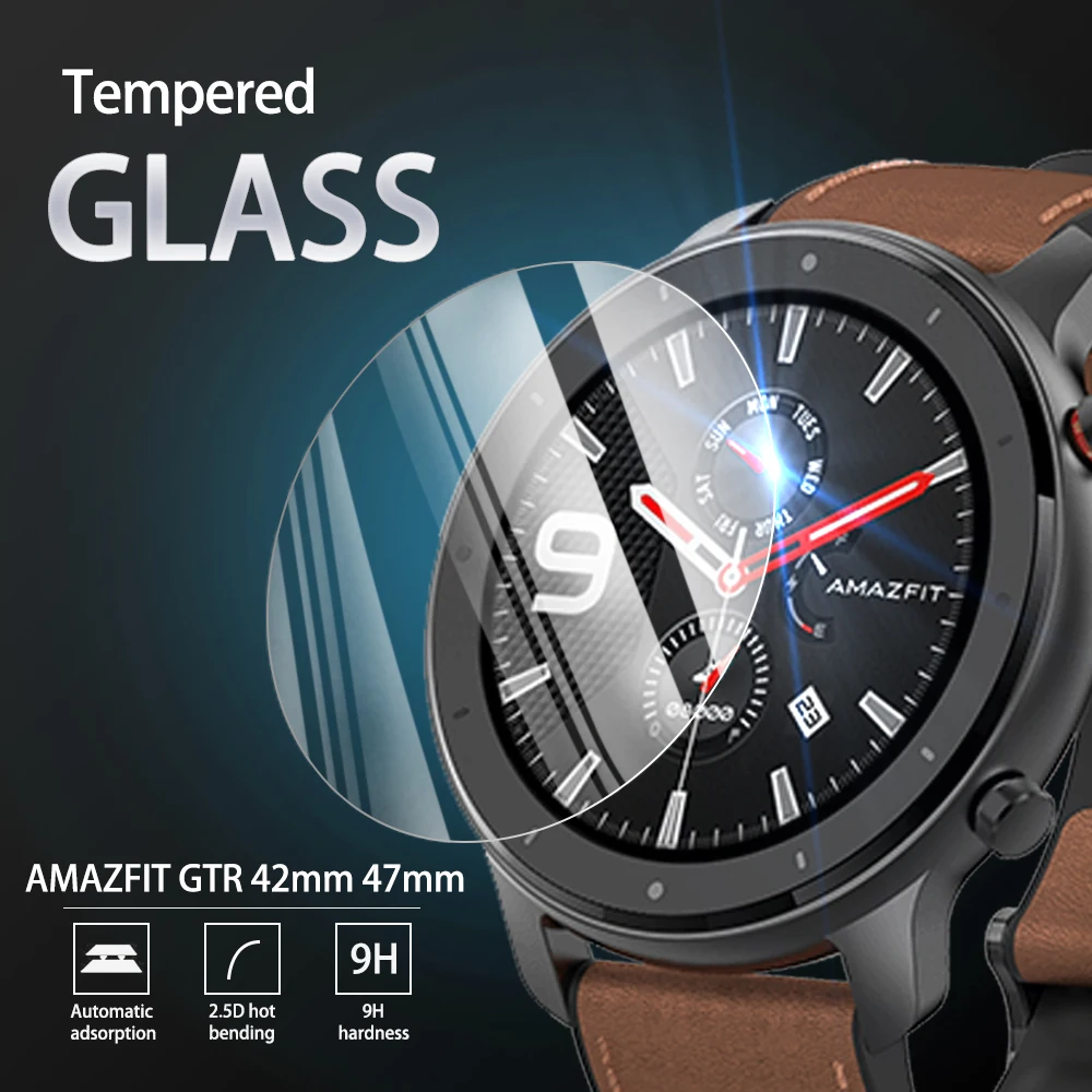 5Pcs 9H Premium Tempered Glass For AMAZFIT GTR 42mm 47mm Smartwatch Screen Protector Film Accessories for AMAZFIT GTR Watch
5Pcs 9H Premium Tempered Glass For AMAZFIT GTR 42mm 47mm Smartwatch Screen Protector Film Accessories for AMAZFIT GTR Watch
