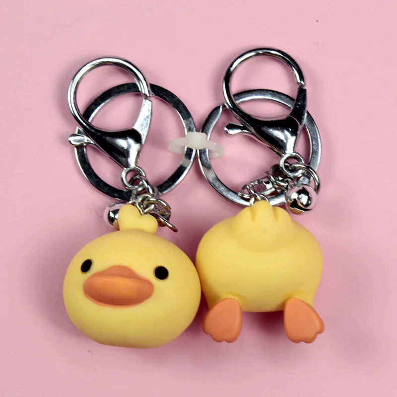 New Cute Cartoon Little Yellow Duck Keychain Resin Grey Cat Lovers Bag Key Chains Little Pig Cat Metal Diy Accessories Key Ring
New Cute Cartoon Little Yellow Duck Keychain Resin Grey Cat Lovers Bag Key Chains Little Pig Cat Metal Diy Accessories Key Ring