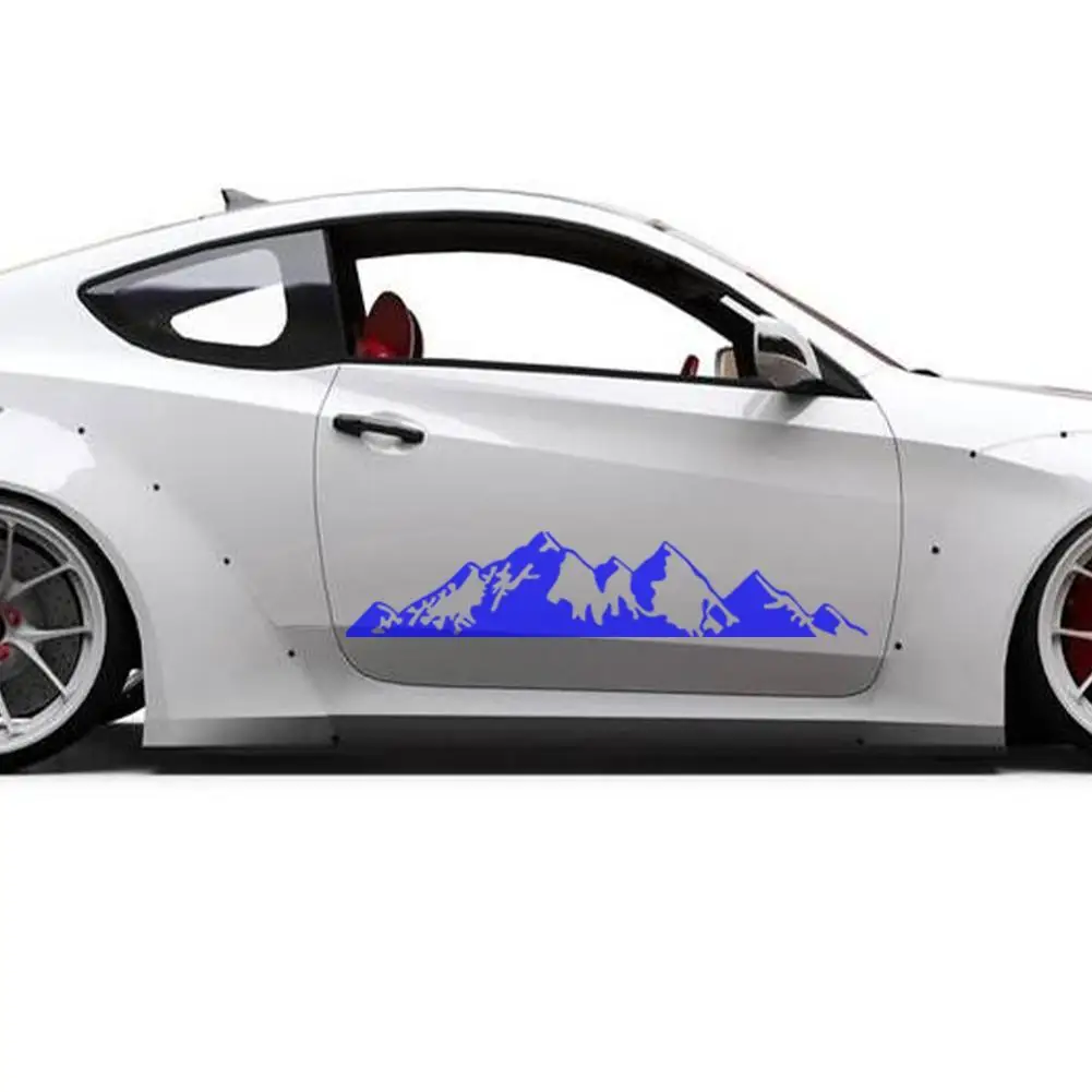 2PCS Mountain Peak Car Sticker Garland, General Model D-750 Car Body Sticker, Mountain Graphic Vinyl Decal
2PCS Mountain Peak Car Sticker Garland, General Model D-750 Car Body Sticker, Mountain Graphic Vinyl Decal