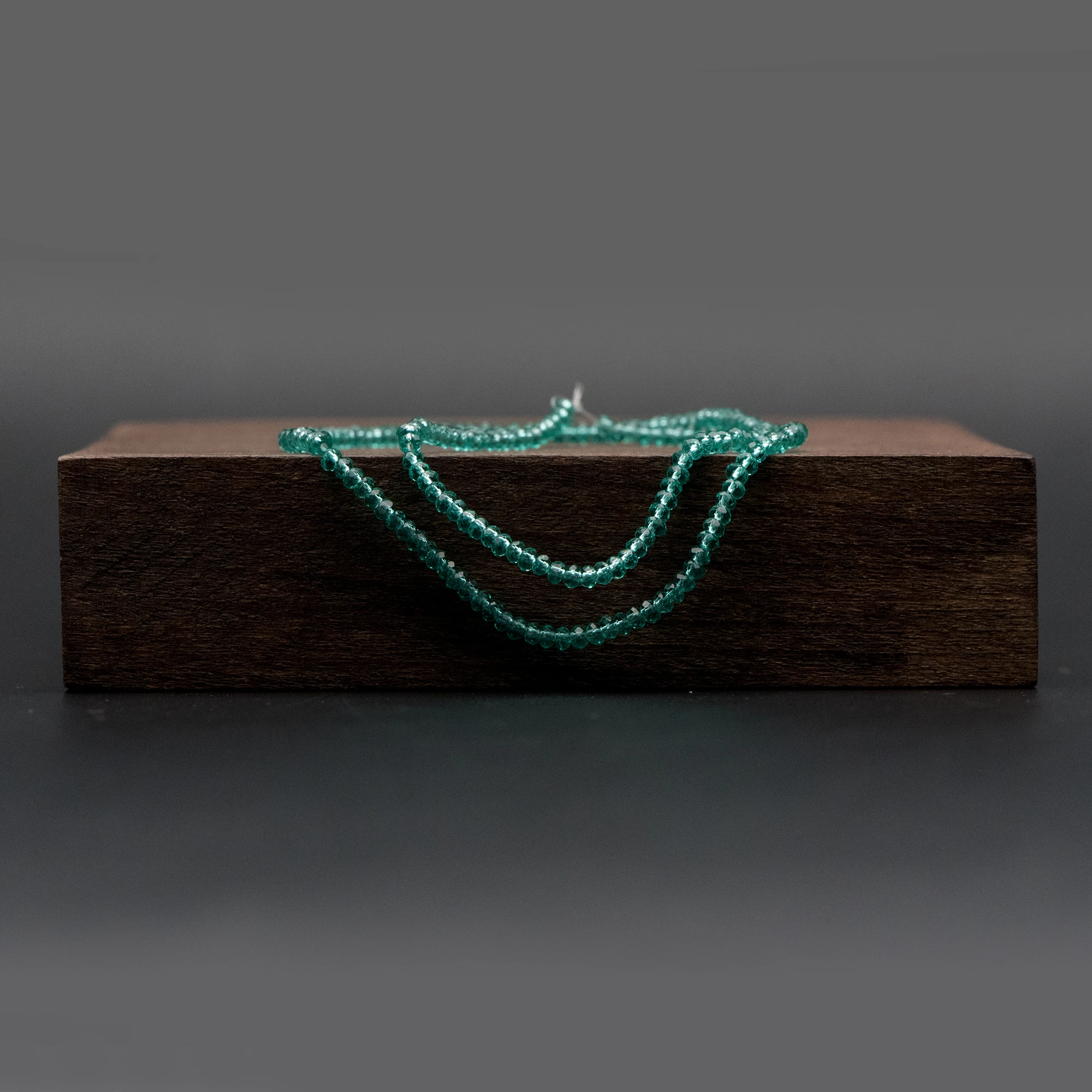 Crystal Faceted Rondelle Beads 2mm, Tiny Size Glass Spacer Beads,Peacock Green, For Jewelry DIY Findings (BZ02-29) / 200 beads
Crystal Faceted Rondelle Beads 2mm, Tiny Size Glass Spacer Beads,Peacock Green, For Jewelry DIY Findings (BZ02-29) / 200 beads