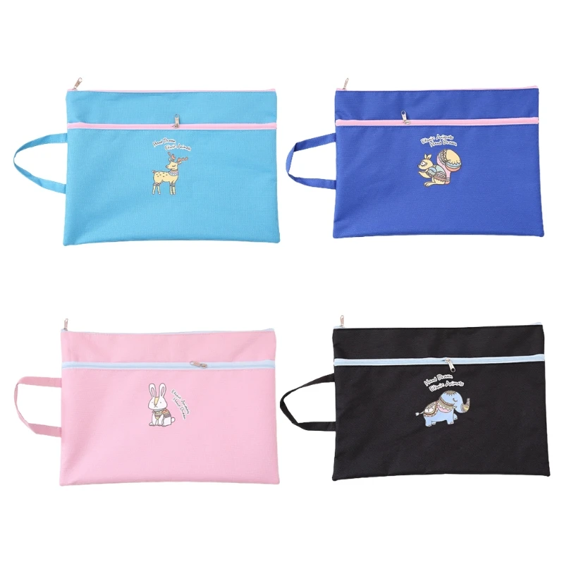 Handheld File Bag Waterproof Canvas File Folder Portable Document Bag for Office
Handheld File Bag Waterproof Canvas File Folder Portable Document Bag for Office