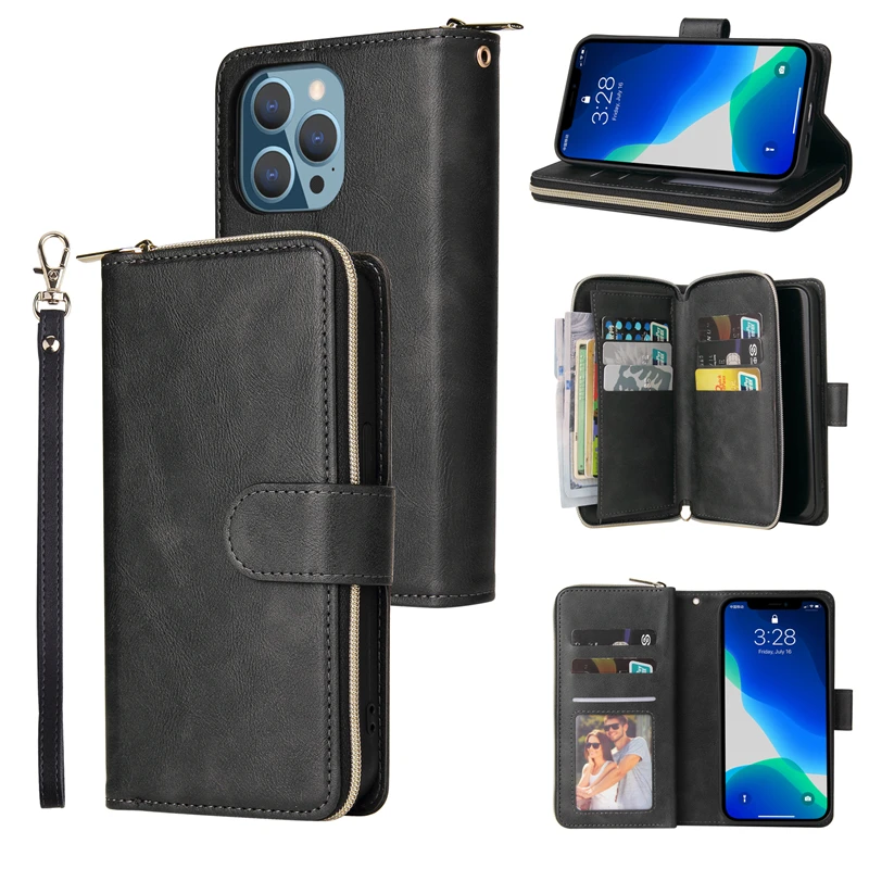 9 Cards Slots Magnetic Zipper Wallet Case For iPhone 13 12 11 Pro Max Leather Flip Case For iPhone X Xs Max XR 8 7 6 Plus Cover
9 Cards Slots Magnetic Zipper Wallet Case For iPhone 13 12 11 Pro Max Leather Flip Case For iPhone X Xs Max XR 8 7 6 Plus Cover