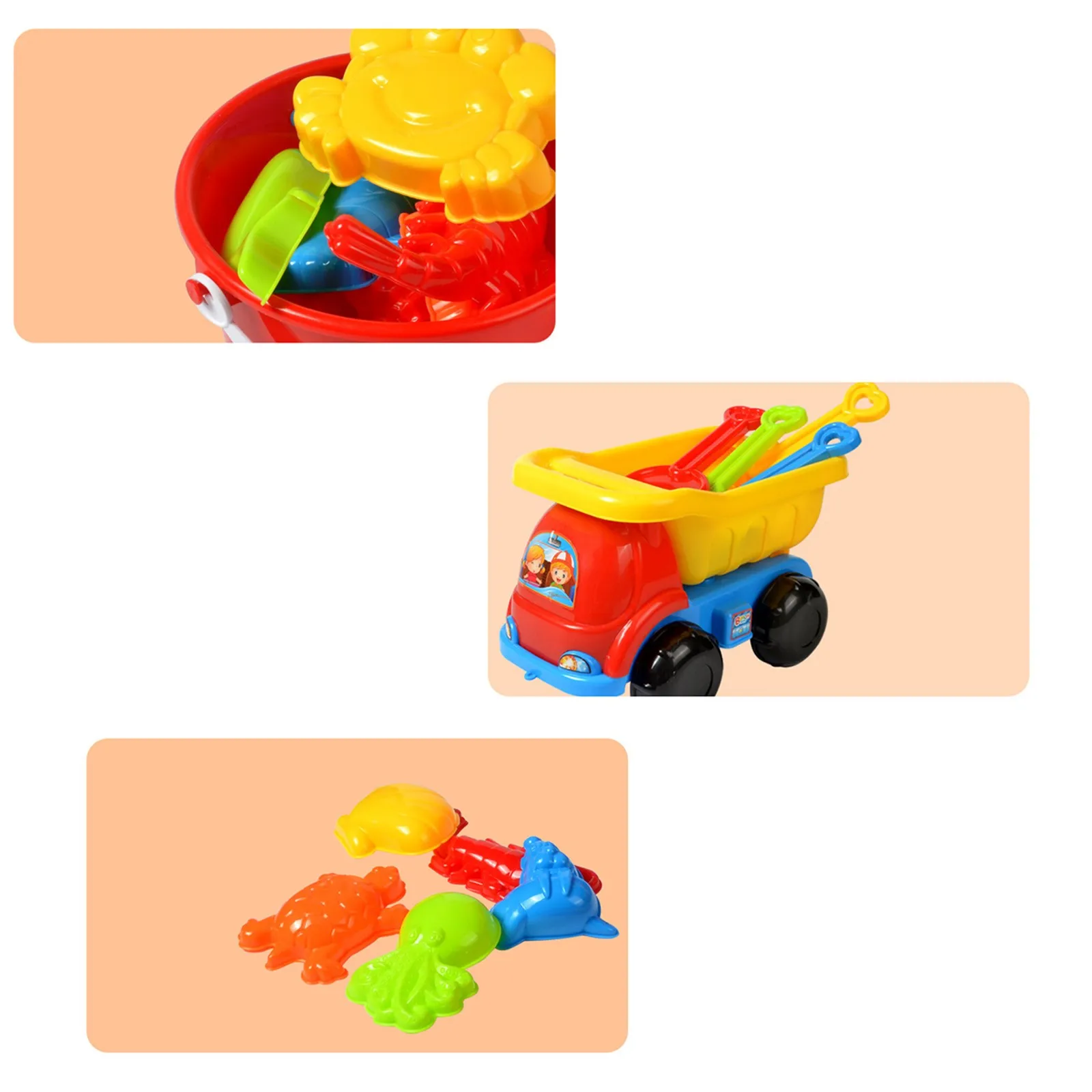 10 Piece Beach Toy Sand Set Sand Play Sandpit Toy Summer Outdoor Toy Beach Sandpit Toys Baby Learning Education Toys for Kid
10 Piece Beach Toy Sand Set Sand Play Sandpit Toy Summer Outdoor Toy Beach Sandpit Toys Baby Learning Education Toys for Kid