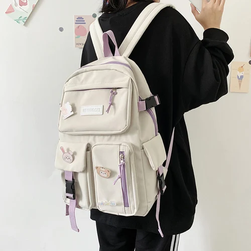 Girl Cute Backpack Women Large Capacity School Bags for Teens Female Korean Harajuku College Backpack Woman High School Japanese
Girl Cute Backpack Women Large Capacity School Bags for Teens Female Korean Harajuku College Backpack Woman High School Japanese