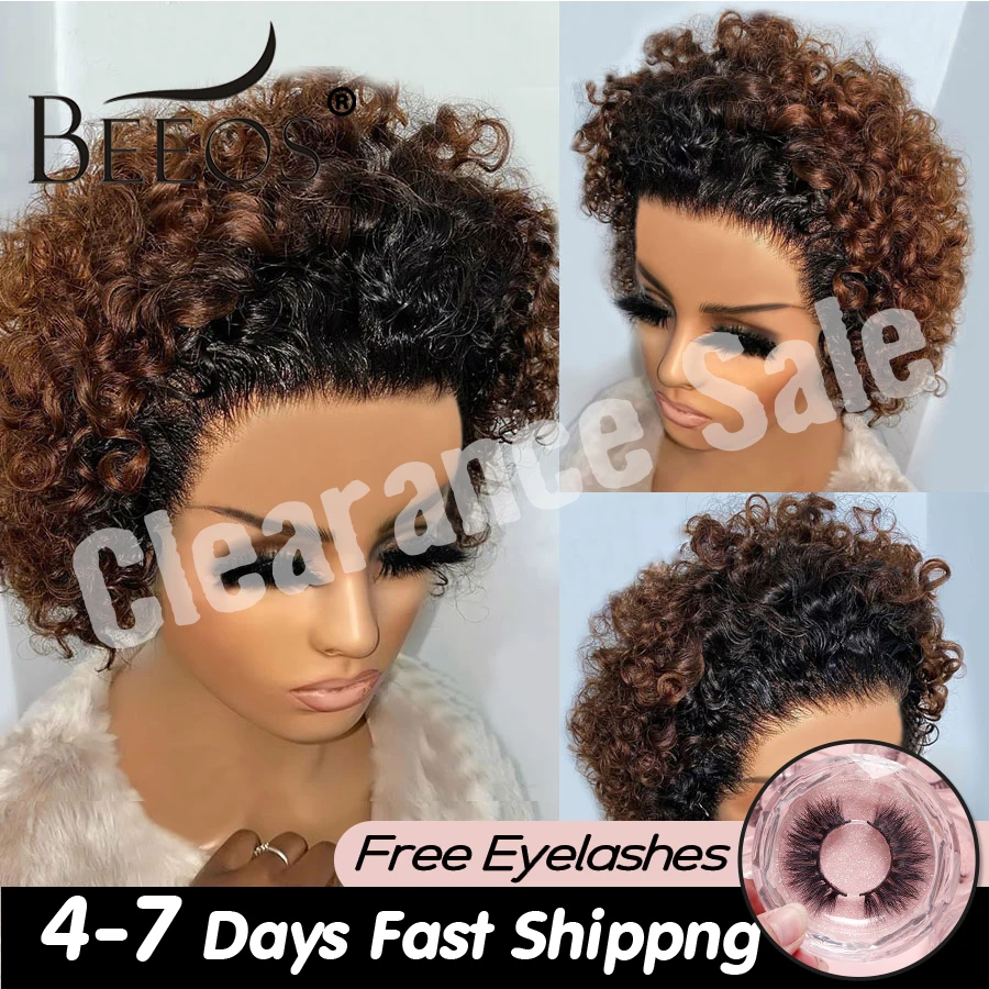 Beeos короткие кудрявые 250%, короткая стрижка боб парик 13*2 Синтетические волосы на кружеве человеческих волос парики бразильских неповреждённ...
Beeos короткие кудрявые 250%, короткая стрижка боб парик 13*2 Синтетические волосы на кружеве человеческих волос парики бразильских неповреждённ...