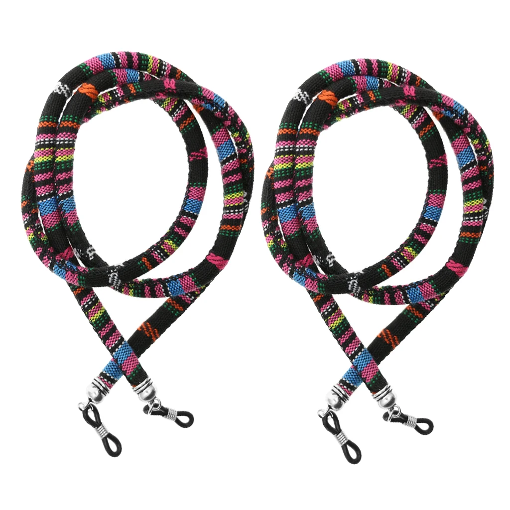 2pcs Universal Fit Rope Eyewear Retainer Sports Eyeglass Sunglass Holder Strap for Adults 76cm
2pcs Universal Fit Rope Eyewear Retainer Sports Eyeglass Sunglass Holder Strap for Adults 76cm