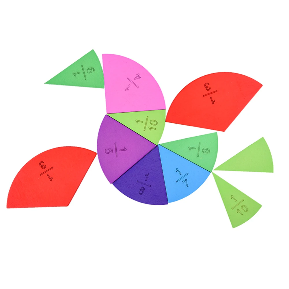 Wooden Circular Board Math Fraction Division Teaching Aids Education Toy Children's Cognitive Puzzle Cards Montessori toys Gift
Wooden Circular Board Math Fraction Division Teaching Aids Education Toy Children's Cognitive Puzzle Cards Montessori toys Gift