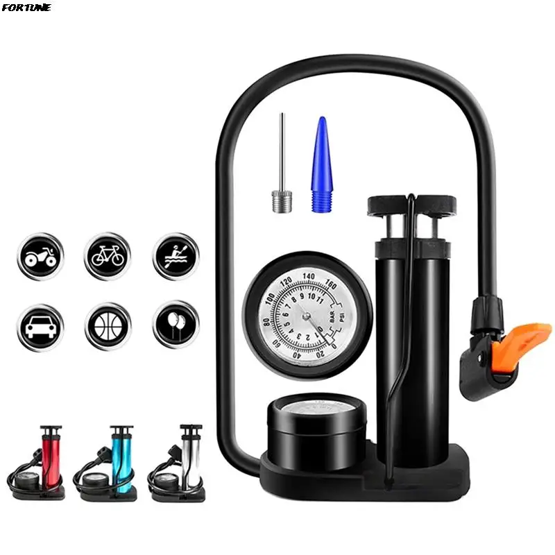 Portable Foot Pumps Mini Bike Air Tires Pump Household Pedal Air Pumps For Motorcycle Car Bicycle Tire Inflator Equipment
Portable Foot Pumps Mini Bike Air Tires Pump Household Pedal Air Pumps For Motorcycle Car Bicycle Tire Inflator Equipment
