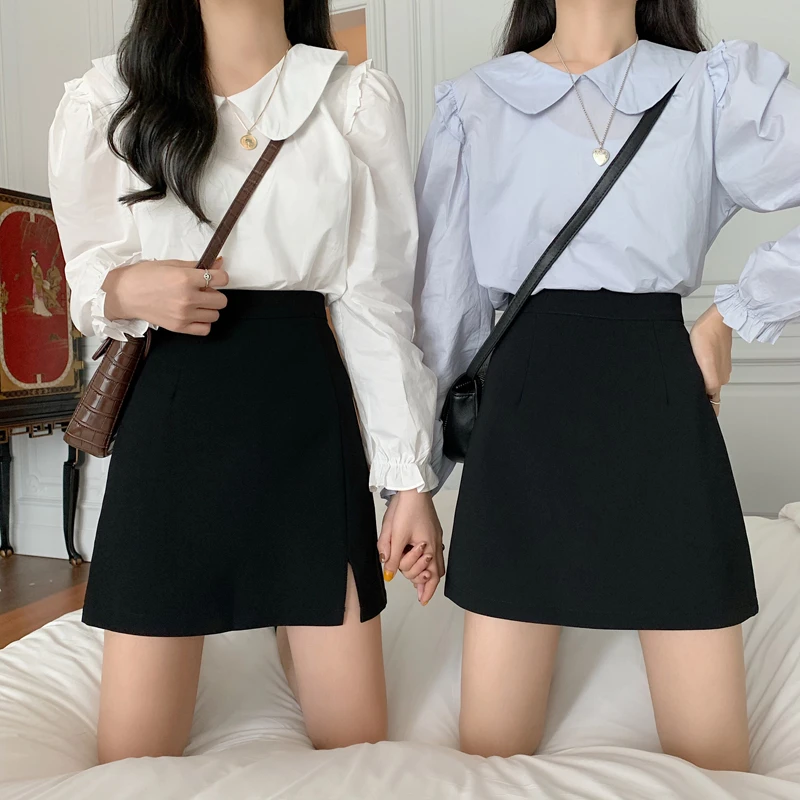 New Fashion A-Line Mini Skirt Women Autumn Winter High Waist Skirt Female Casual All-match Basic Short Skirt Y550
New Fashion A-Line Mini Skirt Women Autumn Winter High Waist Skirt Female Casual All-match Basic Short Skirt Y550