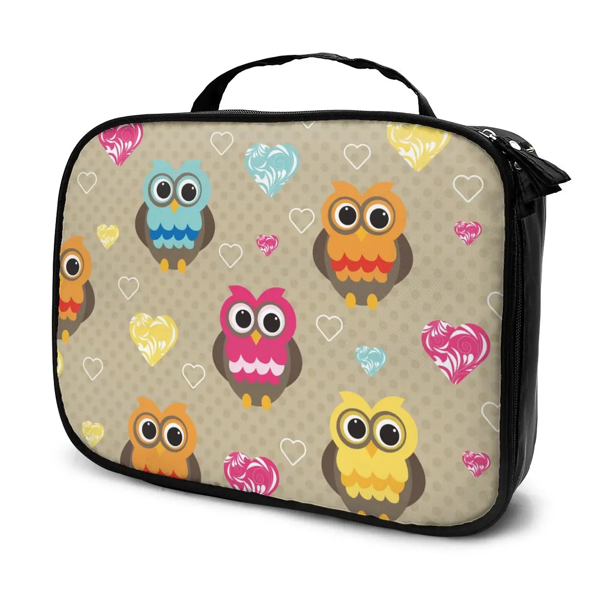 Portable Women Make Up Cosmetic Bag Cute Colorful Owl Waterproof Travel Beauty Case Organizer Toiletry Kit Bag Wash Pouch
Portable Women Make Up Cosmetic Bag Cute Colorful Owl Waterproof Travel Beauty Case Organizer Toiletry Kit Bag Wash Pouch
