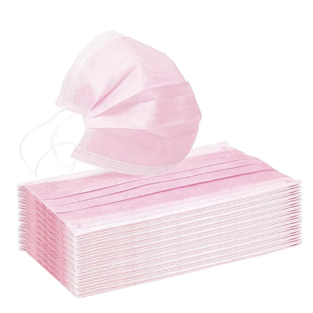 10 PCS Adult Disposable Breathable Face Mask Pink Solid color high quality Facemask 3Ply Earloops Masks Mascarilla mascarilas
10 PCS Adult Disposable Breathable Face Mask Pink Solid color high quality Facemask 3Ply Earloops Masks Mascarilla mascarilas