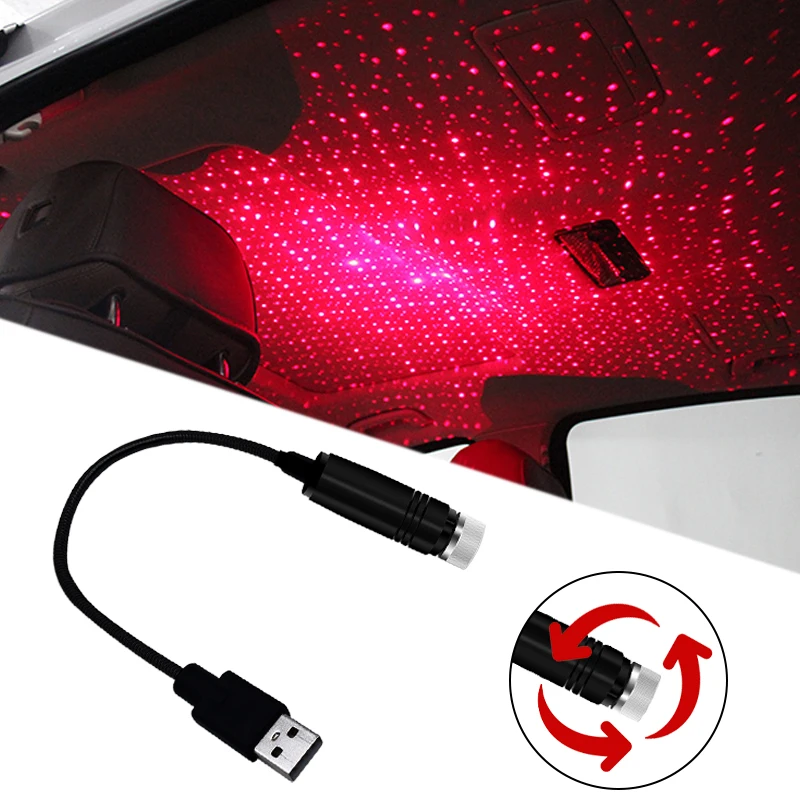 USB Звездное окружающей среды Star светильник par DJ атмосферу Рождества аксессуары