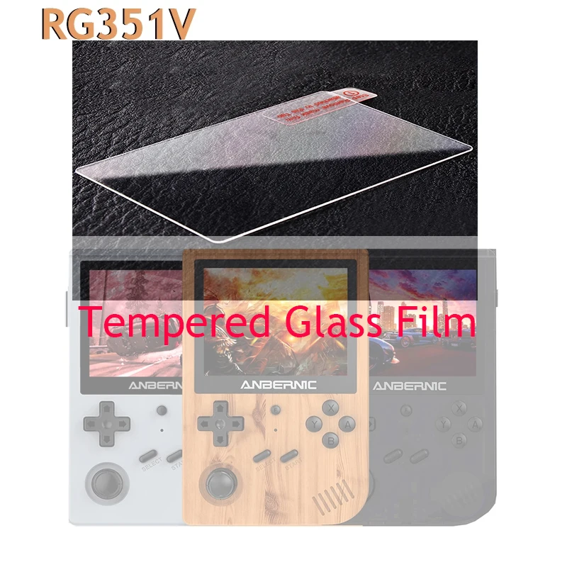 Tempered Glass Film for RG351V RG351M RG351P RG350P RG350 RG350M RG280M RG300X Retro Game Console screen film accessorie
Tempered Glass Film for RG351V RG351M RG351P RG350P RG350 RG350M RG280M RG300X Retro Game Console screen film accessorie