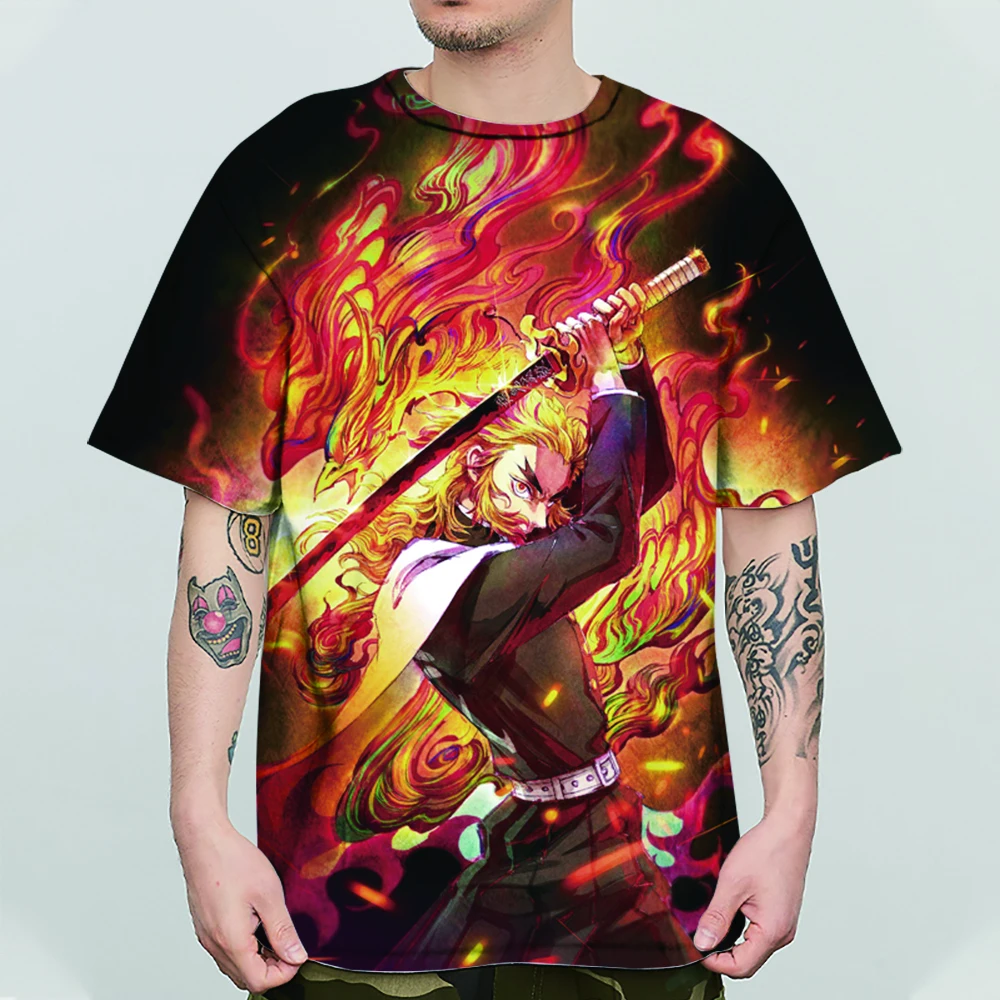2022 New 3D Printed Anime Tshirt Short Sleeve T-shirts Man Streetwear Men Emo Clothes Plus Size Tops Alternative Clothing Manga
2022 New 3D Printed Anime Tshirt Short Sleeve T-shirts Man Streetwear Men Emo Clothes Plus Size Tops Alternative Clothing Manga