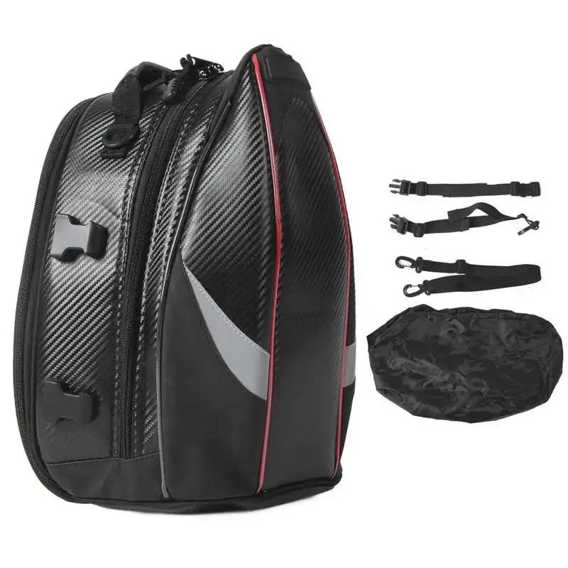 Waterproof Motorcycle Tail Bag Multi-Functional Durable Rear Motocross Seat Bag High Capacity Rider Backpack 16-21L
Waterproof Motorcycle Tail Bag Multi-Functional Durable Rear Motocross Seat Bag High Capacity Rider Backpack 16-21L