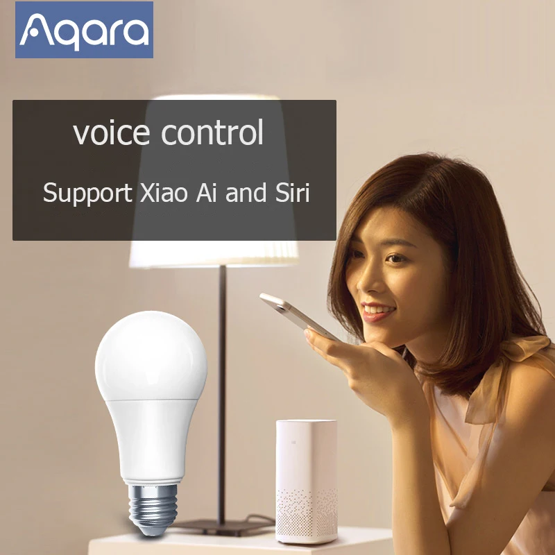 

Aqara Smart LED Bulb Zigbee 9W E27 2700K-6500K White Color Smart Remote LED Bulb Light For Xiaomi Smart Home Mihome HomeKit