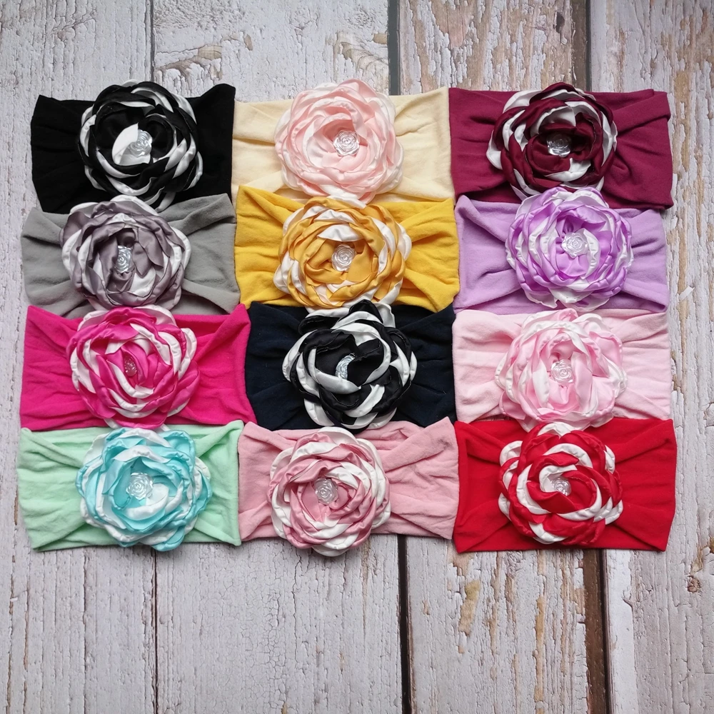 Fashion Baby Girl Big Double Color Flower Headband Children Turban Headwear Stretchy Nylon Flower Wide Headdress Birthday Gifts
Fashion Baby Girl Big Double Color Flower Headband Children Turban Headwear Stretchy Nylon Flower Wide Headdress Birthday Gifts