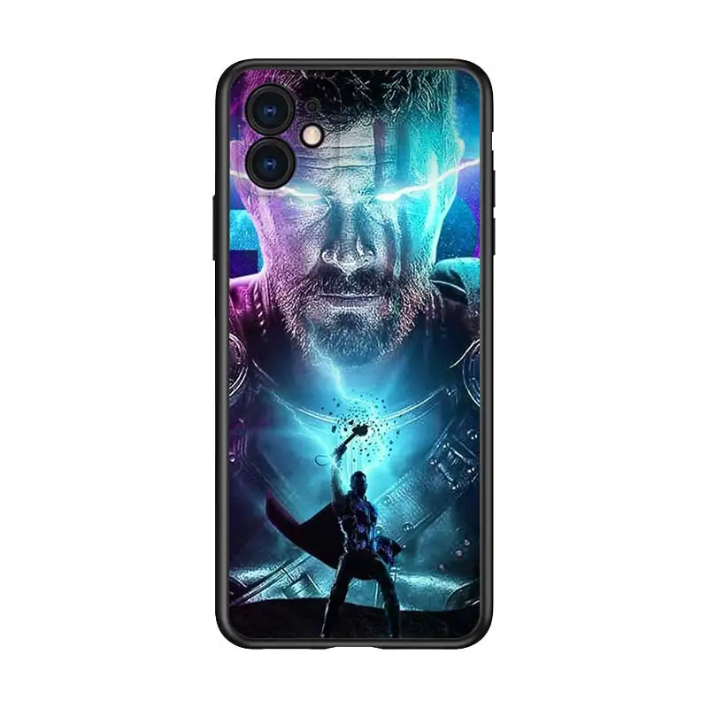 Thor marvel hero for Apple iPhone 12 Pro Max Mini 11 Pro XS Max X XR 6S 6 7 8 Plus 5S SE2020 Soft Black Phone Case 
Thor marvel hero for Apple iPhone 12 Pro Max Mini 11 Pro XS Max X XR 6S 6 7 8 Plus 5S SE2020 Soft Black Phone Case