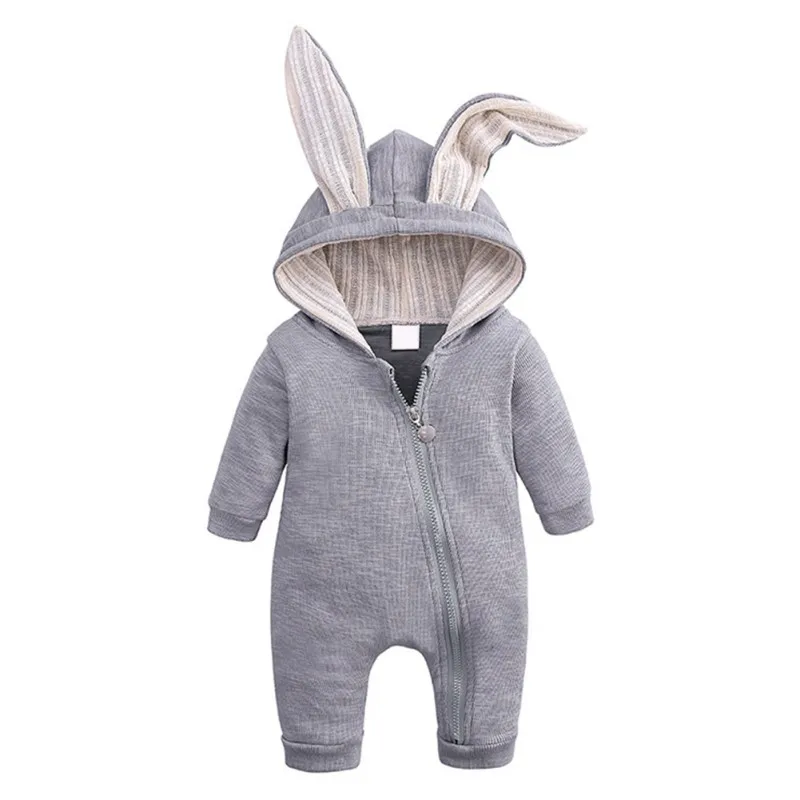 Baby Boy Girl Jumpsuit Spring Autumn Children's Big Ears Bunny Hooded Zipper Romper Romper For 3-18M Kids
Baby Boy Girl Jumpsuit Spring Autumn Children's Big Ears Bunny Hooded Zipper Romper Romper For 3-18M Kids