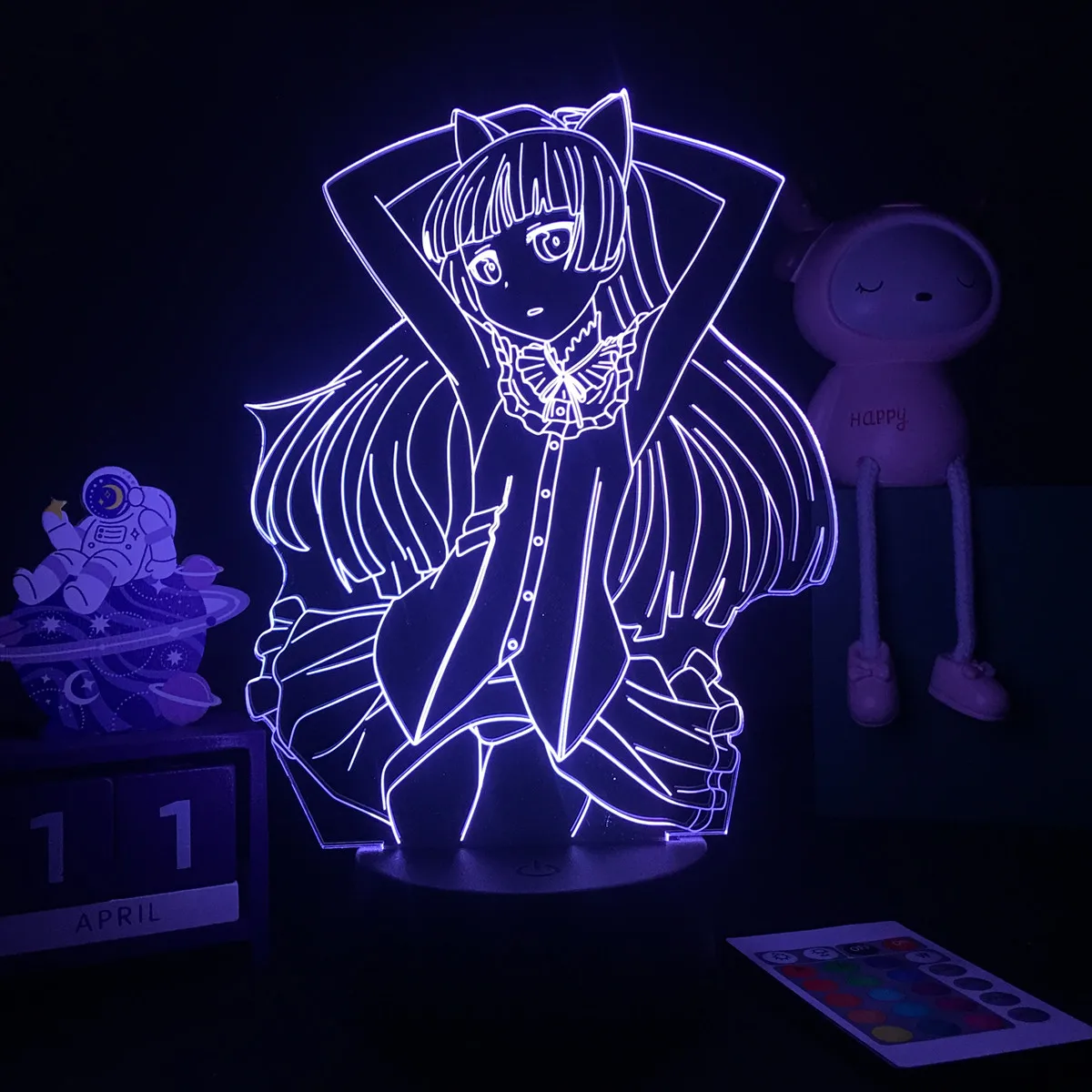 Ore No Imouto Ga Konnani Kawaii Wake Ga Nai светодиодный светильник аниме Gokou Ruri лампа для украшения спальни ночсветильник детский подарок на день рождения
Ore No Imouto Ga Konnani Kawaii Wake Ga Nai светодиодный светильник аниме Gokou Ruri лампа для украшения спальни ночсветильник детский подарок на день рождения