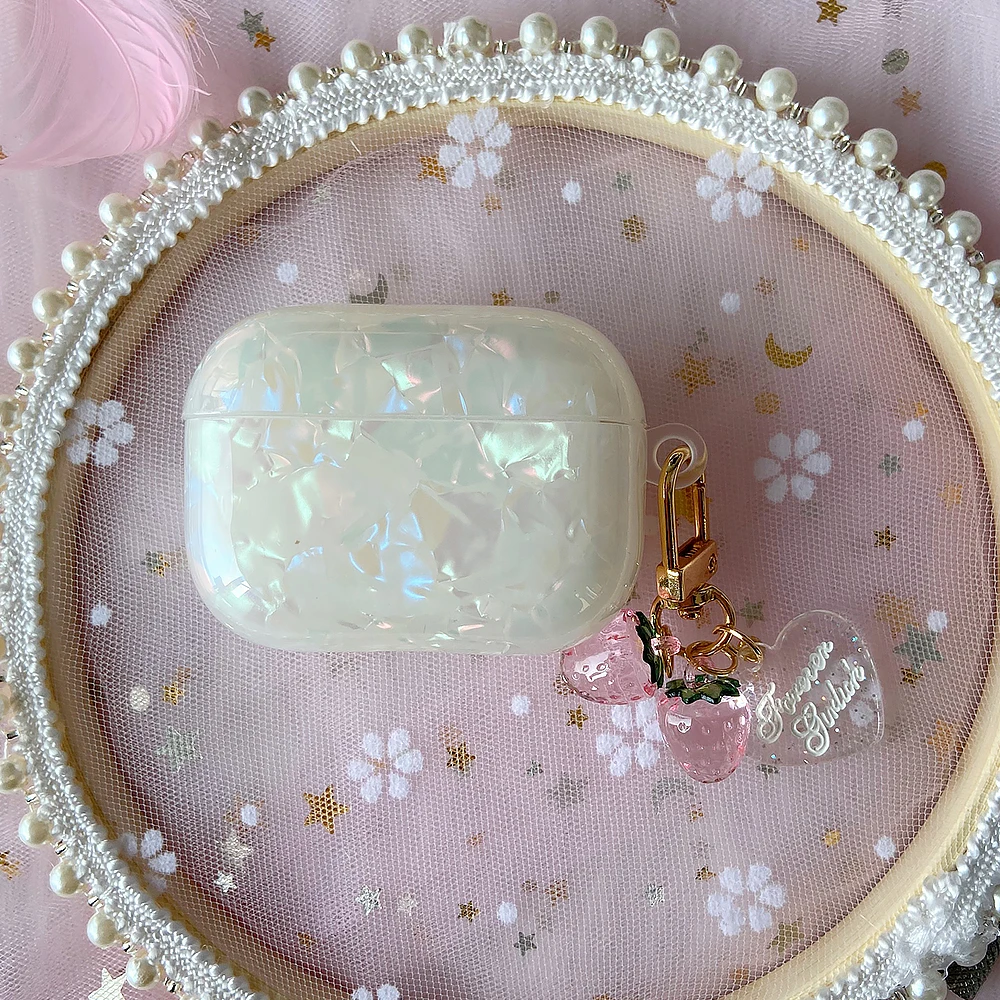 Luxury Cherry Flower Pearl Shell Case for Airpods 1 2 3 Case for Airpods Pro Case Glossy TWS Wireless Bluetooth Headset Box Bag
Luxury Cherry Flower Pearl Shell Case for Airpods 1 2 3 Case for Airpods Pro Case Glossy TWS Wireless Bluetooth Headset Box Bag