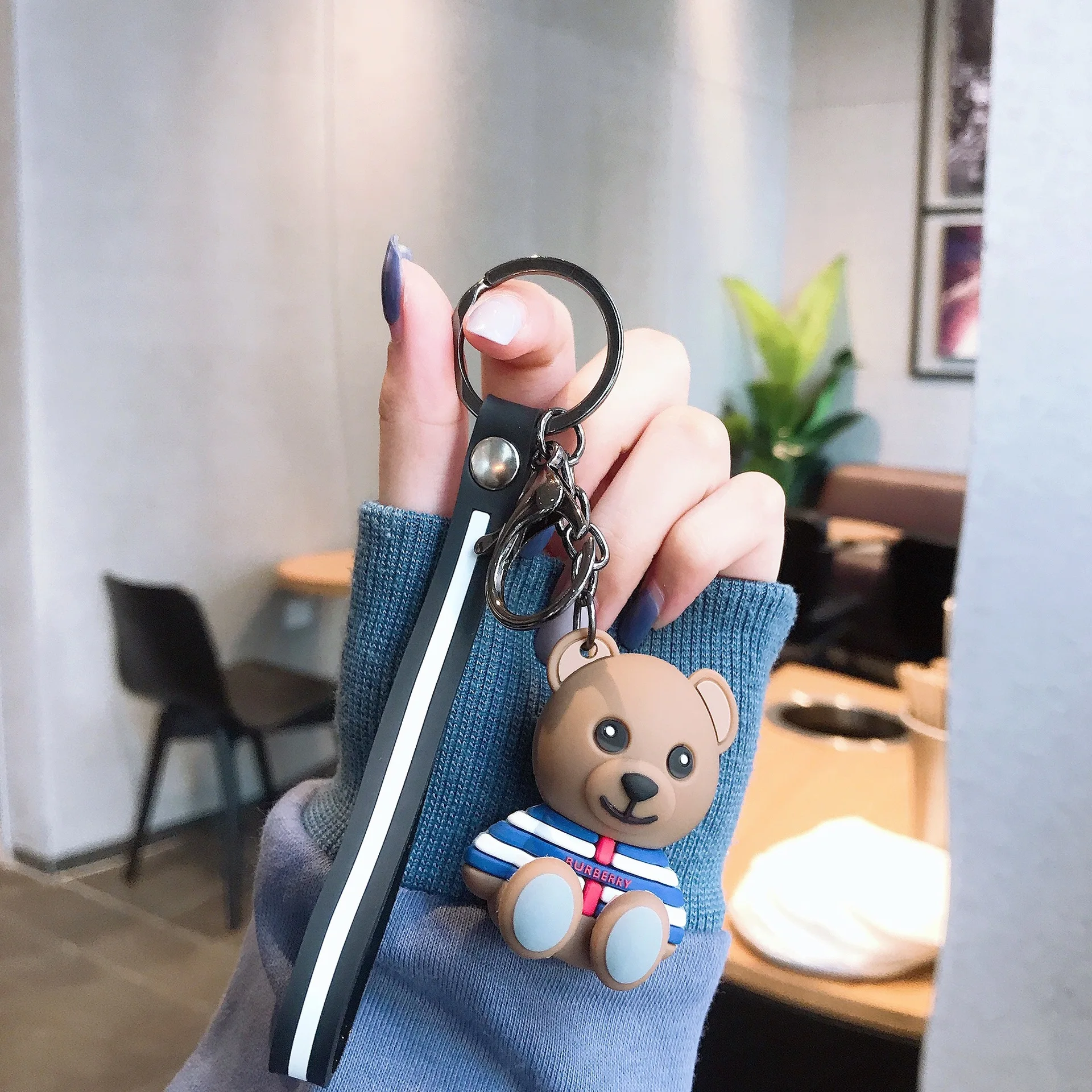 Cartoon Bears Cute Three Animal Bears Doll Keychain Backpack Hanged Adorn Key Ring Charm Girl's Favorite Jewelry Gift Hot Sale
Cartoon Bears Cute Three Animal Bears Doll Keychain Backpack Hanged Adorn Key Ring Charm Girl's Favorite Jewelry Gift Hot Sale