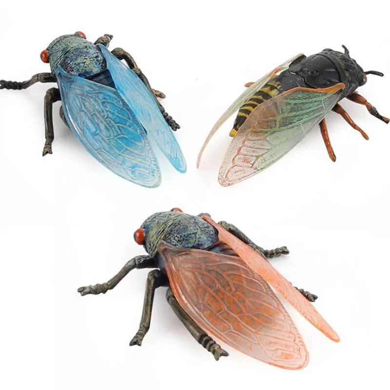 Simulated Wild Animals Figure Kids Toys Crawling Insect Model Cicada Knows Fun Trick Ornaments Children's Educational Toys
Simulated Wild Animals Figure Kids Toys Crawling Insect Model Cicada Knows Fun Trick Ornaments Children's Educational Toys