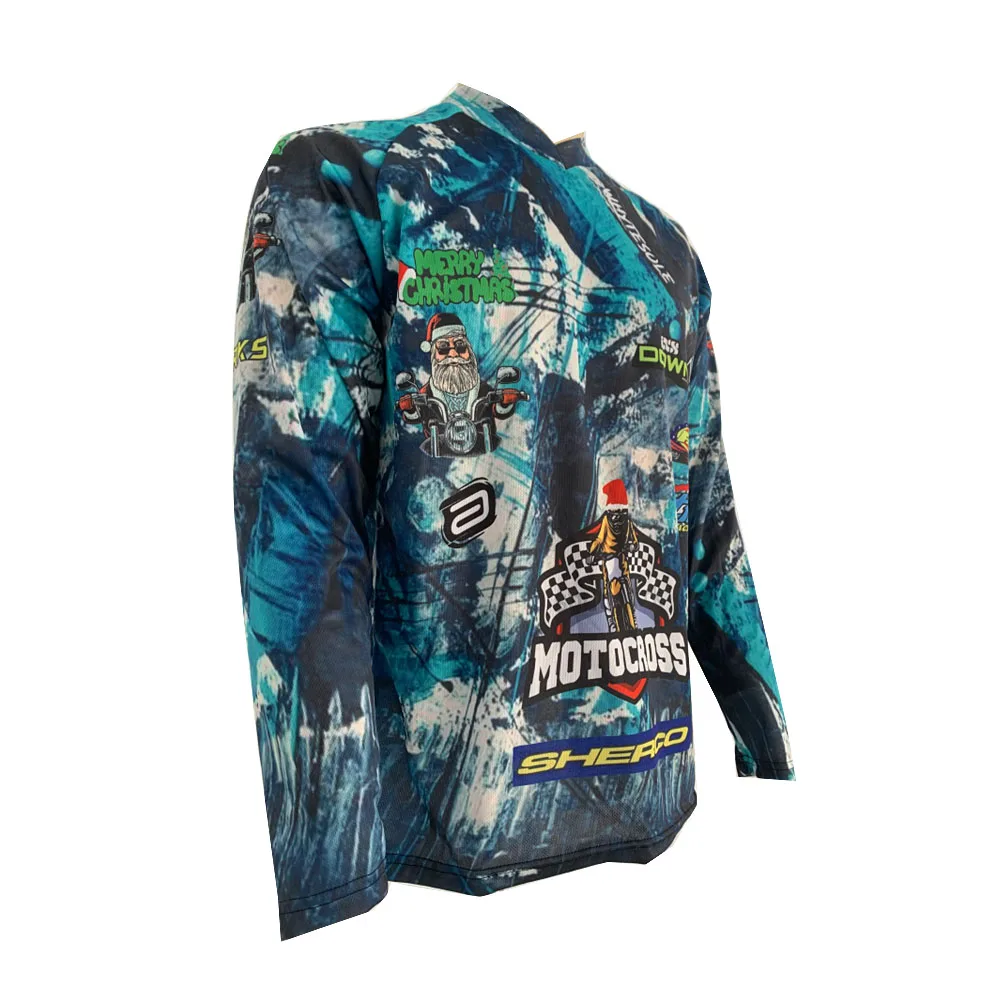 2022 moto Christmas bmx motocross jersey enduro mtb jersey mx bike jersey Bicycle downhill DH shirt maillot ciclismo
2022 moto Christmas bmx motocross jersey enduro mtb jersey mx bike jersey Bicycle downhill DH shirt maillot ciclismo
