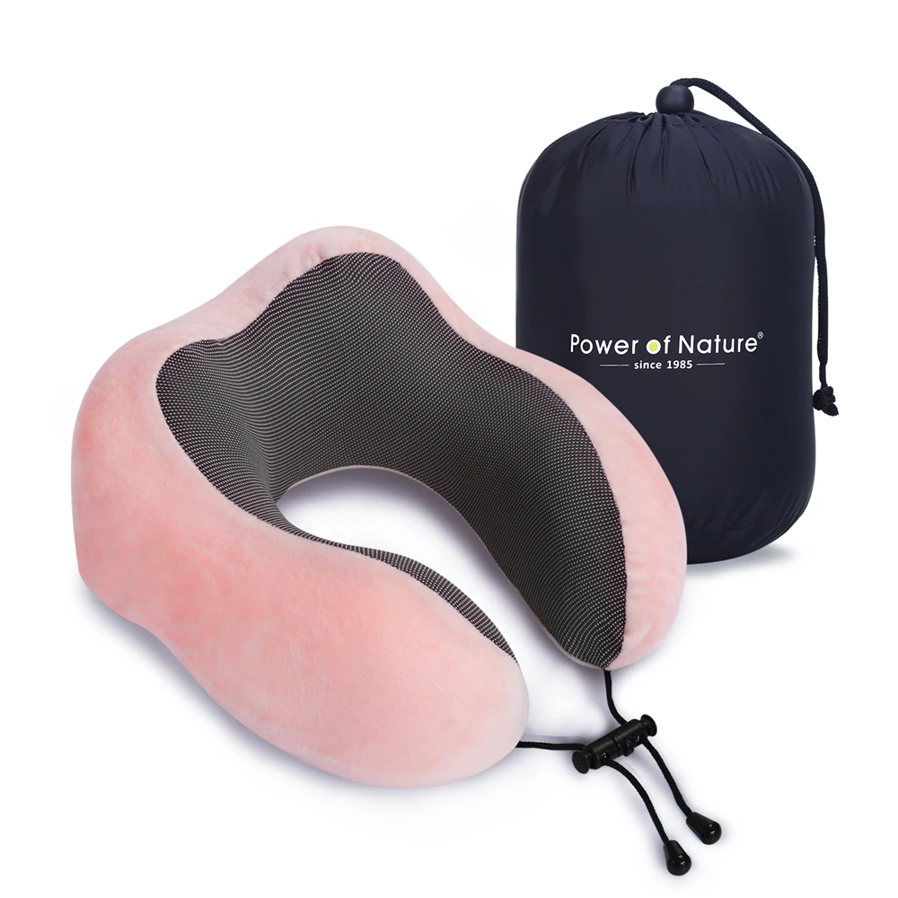 Pink U Shaped Memory Foam Neck Pillow Soft Slow Rebound Space Travel Pillow Solid Neck Cervical Healthcare Soft Bedding Pillow 
Pink U Shaped Memory Foam Neck Pillow Soft Slow Rebound Space Travel Pillow Solid Neck Cervical Healthcare Soft Bedding Pillow