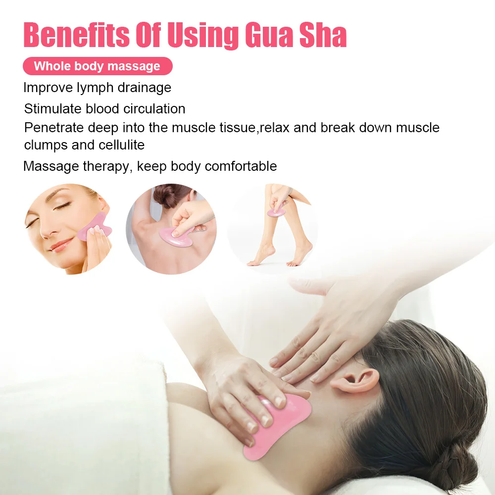 Resin Face Slimmer Massager Guasha Scraping Massage Scraper Gua Sha Board Acupoint Eye Care Massage Slimming Facial Lifiting
Resin Face Slimmer Massager Guasha Scraping Massage Scraper Gua Sha Board Acupoint Eye Care Massage Slimming Facial Lifiting