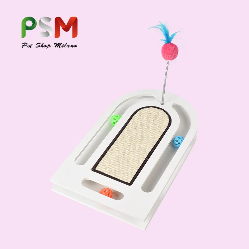 PSM pet products cat toy ball type cat scratch board pet grinding claw wear resistant sisal toy
PSM pet products cat toy ball type cat scratch board pet grinding claw wear resistant sisal toy
