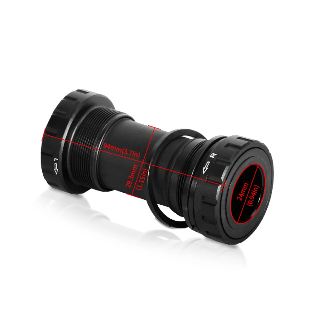 68/73mm Aluminum Alloy MTB Bicycle Bearing Bottom Bracket Kit Hollow Screw Type Mountain Bike Axis Crankset Parts Accessories 
68/73mm Aluminum Alloy MTB Bicycle Bearing Bottom Bracket Kit Hollow Screw Type Mountain Bike Axis Crankset Parts Accessories