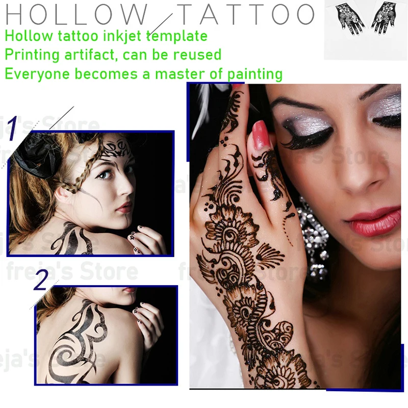 Indian henna tattoo template semi-permanent tattoo hand-painted template body tattoo tatuajes temporales art
Indian henna tattoo template semi-permanent tattoo hand-painted template body tattoo tatuajes temporales art