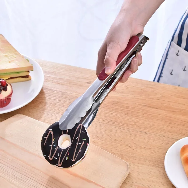 Stainless Steel BBQ Grilling Tong Non-Stick Salad Bread Serving Tong Kitchen Barbecue Grilling Cooking Tong Kitchen Accessories
Stainless Steel BBQ Grilling Tong Non-Stick Salad Bread Serving Tong Kitchen Barbecue Grilling Cooking Tong Kitchen Accessories