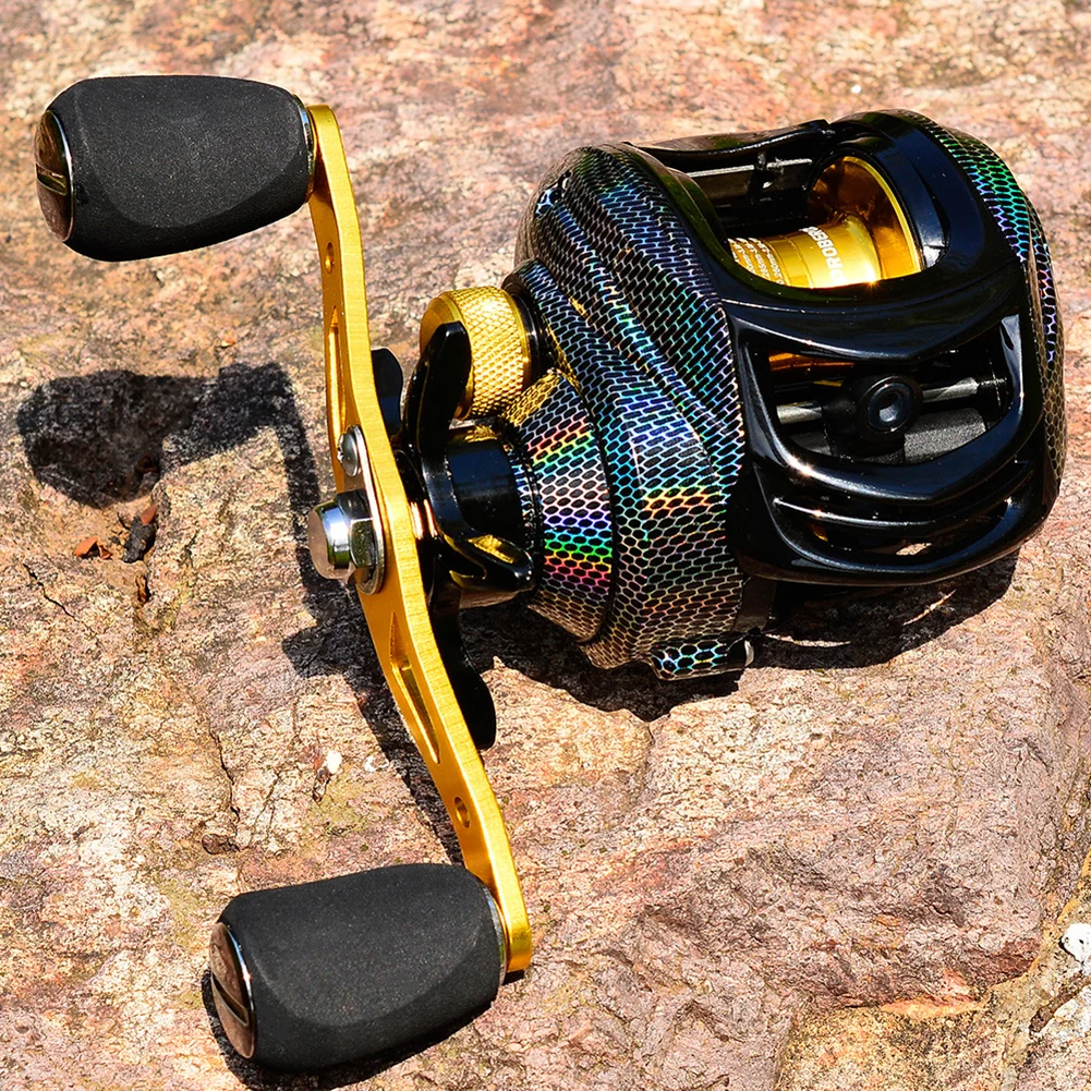 Metal Spool Baitcasting Fishing Reel 18+1BB 10KG Drag 7.2:1 High Speed Gear Ratio Saltwater Freshwater fishing wheel Fish Reel
Metal Spool Baitcasting Fishing Reel 18+1BB 10KG Drag 7.2:1 High Speed Gear Ratio Saltwater Freshwater fishing wheel Fish Reel