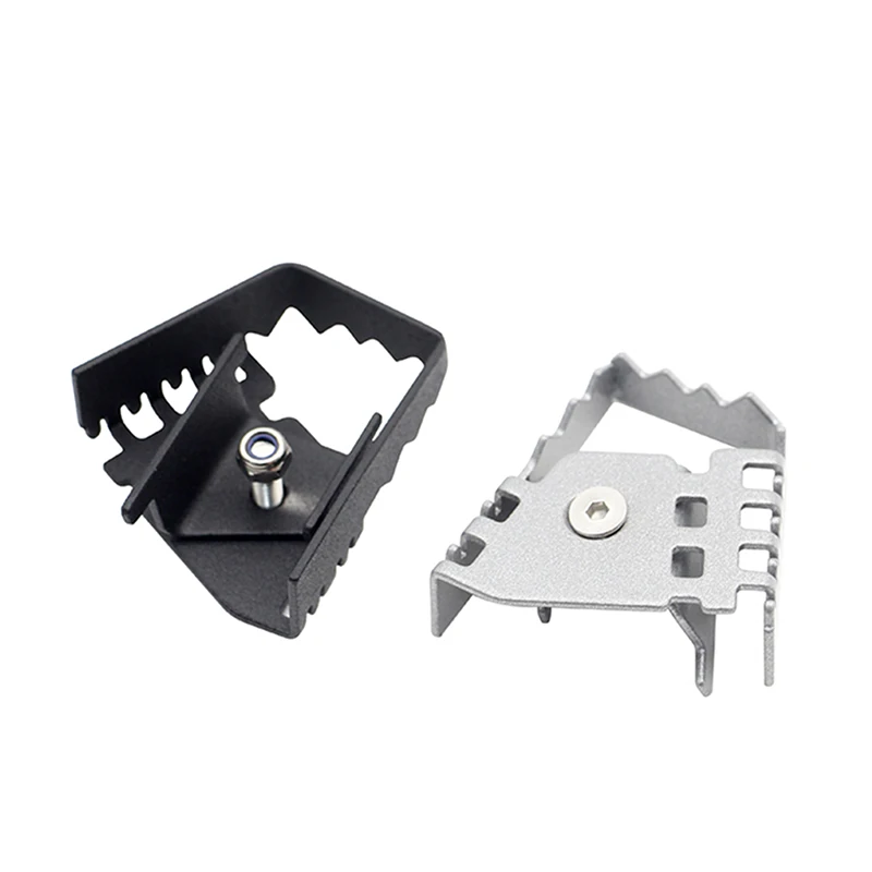 CQR250 Motorcycle Rear Brake Pedal Extension Step Tip Plate Enlarge Pad Extender