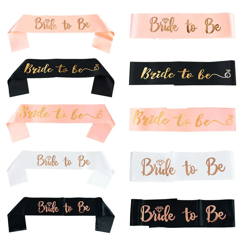 Rose Gold Bride to Be Sash Team Bride Wedding Bridal Shower Hen Night Party Decor Bridesmaid Shoulder Strap Adult Woman Ribbon
Rose Gold Bride to Be Sash Team Bride Wedding Bridal Shower Hen Night Party Decor Bridesmaid Shoulder Strap Adult Woman Ribbon